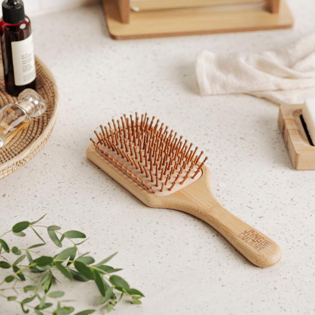 Bamboo Hairbrush | Sustainable Wooden Hair Brushes-2