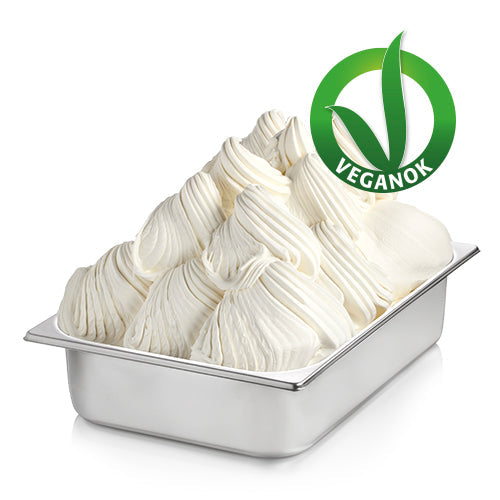 Case of eight bags of vegan coconut water gelato base mix for dairy-free desserts.