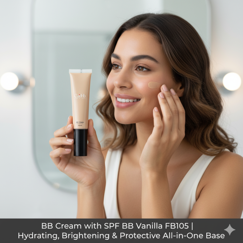 Vanilla BB cream with SPF 18 in a 30ml travel-friendly squeeze tube — view 2