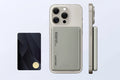 Ultra-slim 5000mAh magnetic portable power bank in sleek casing for fast wireless smartphone charging