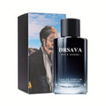 Men's Eau De Parfum 50ml in a sleek black bottle with refreshing fougere and lavender scent.