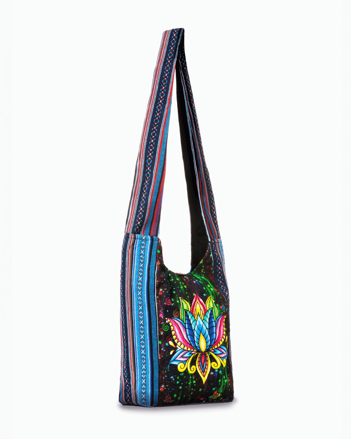Kathmandu Collection Lotus Handmade Hobo Bag-1