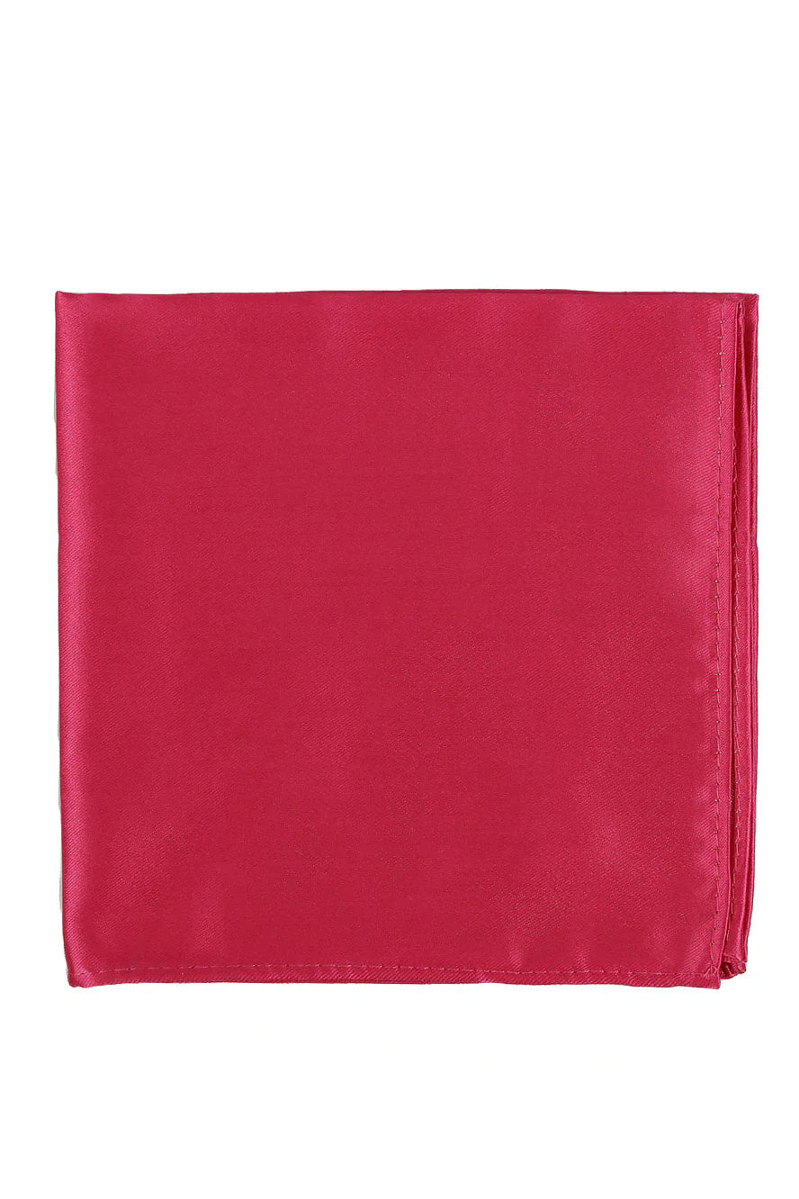 Eternity pocket square in vibrant premium satin folded elegantly for a mens tuxedo or suit — view 3