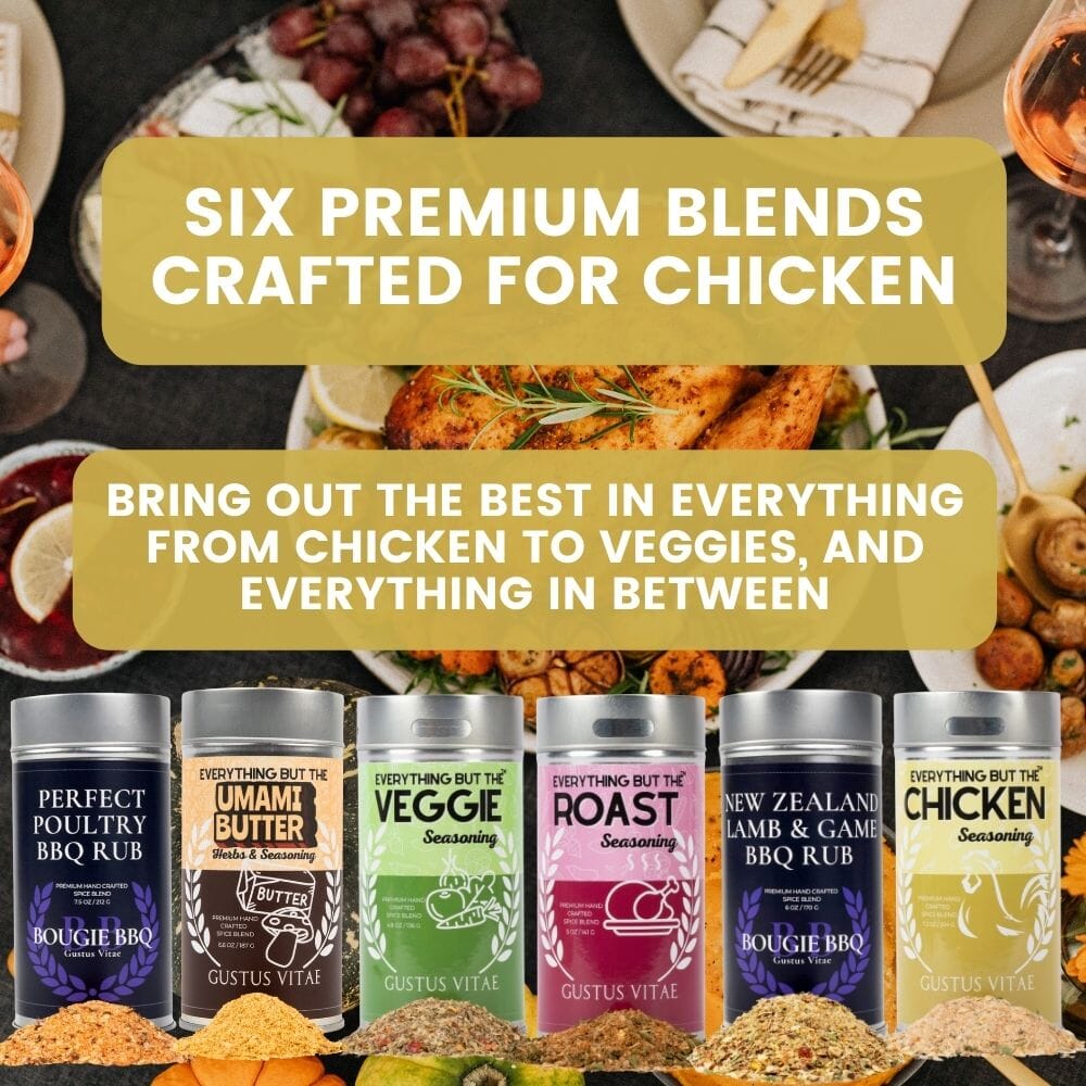 Best for Chicken Seasonings | Set of 6 XL Tins