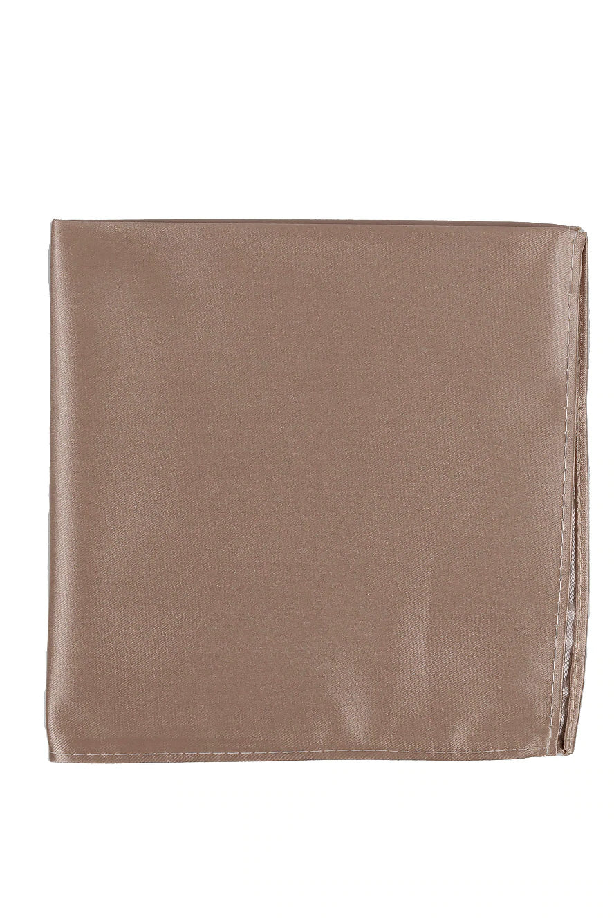 Eternity pocket square in vibrant premium satin folded elegantly for a mens tuxedo or suit — view 4