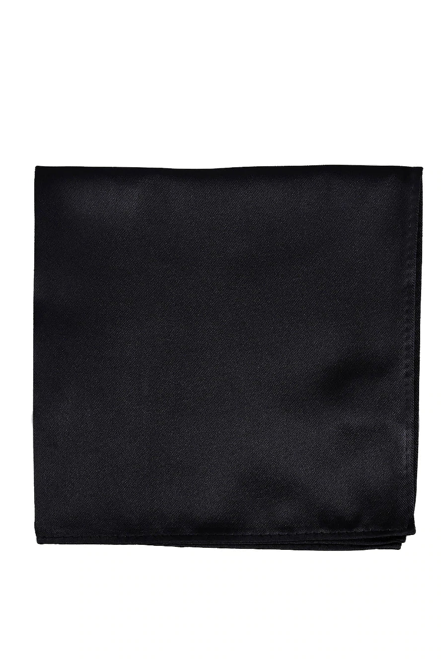 Eternity pocket square in vibrant premium satin folded elegantly for a mens tuxedo or suit — view 5