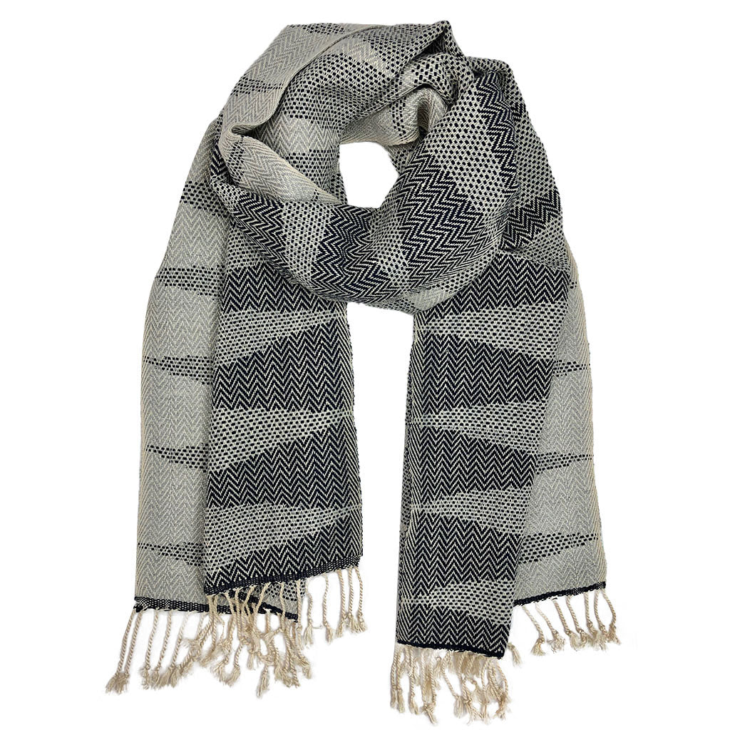 Cambodia Chevron Tapestry Scarf-0