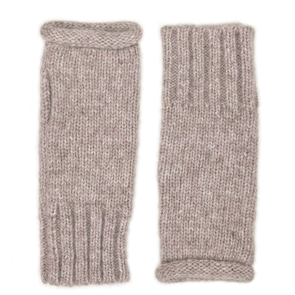Blush Essential Knit Alpaca Gloves-0