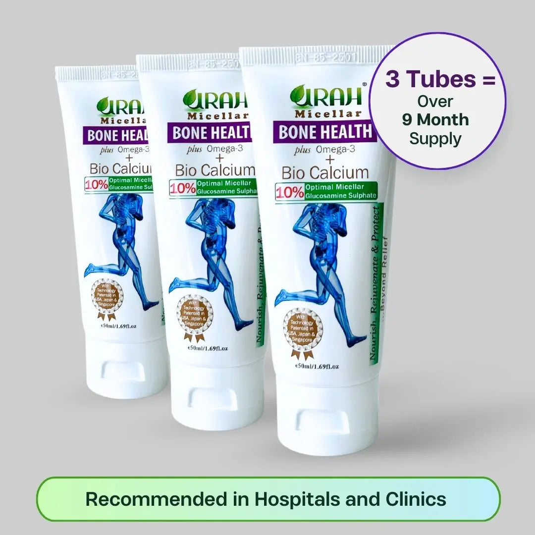 [Triple Pack: 9-Month Supply]  URAH Bone health Bio-Calcium-1