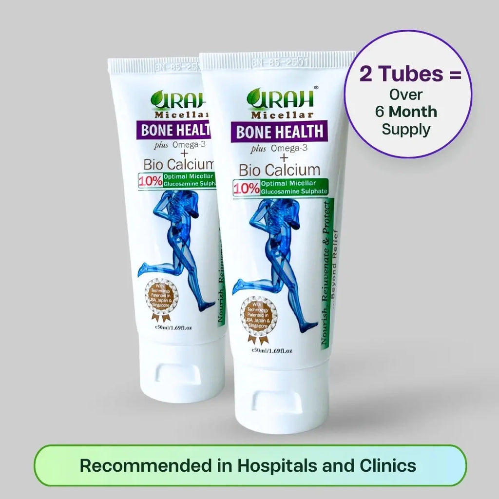[Double Pack: 6-Month Supply] URAH Bone health Bio-Calcium Micellar Cream-0