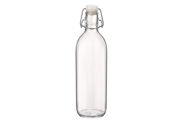 Carafe en verre limonadier + 1 charbon de bambou fin-2