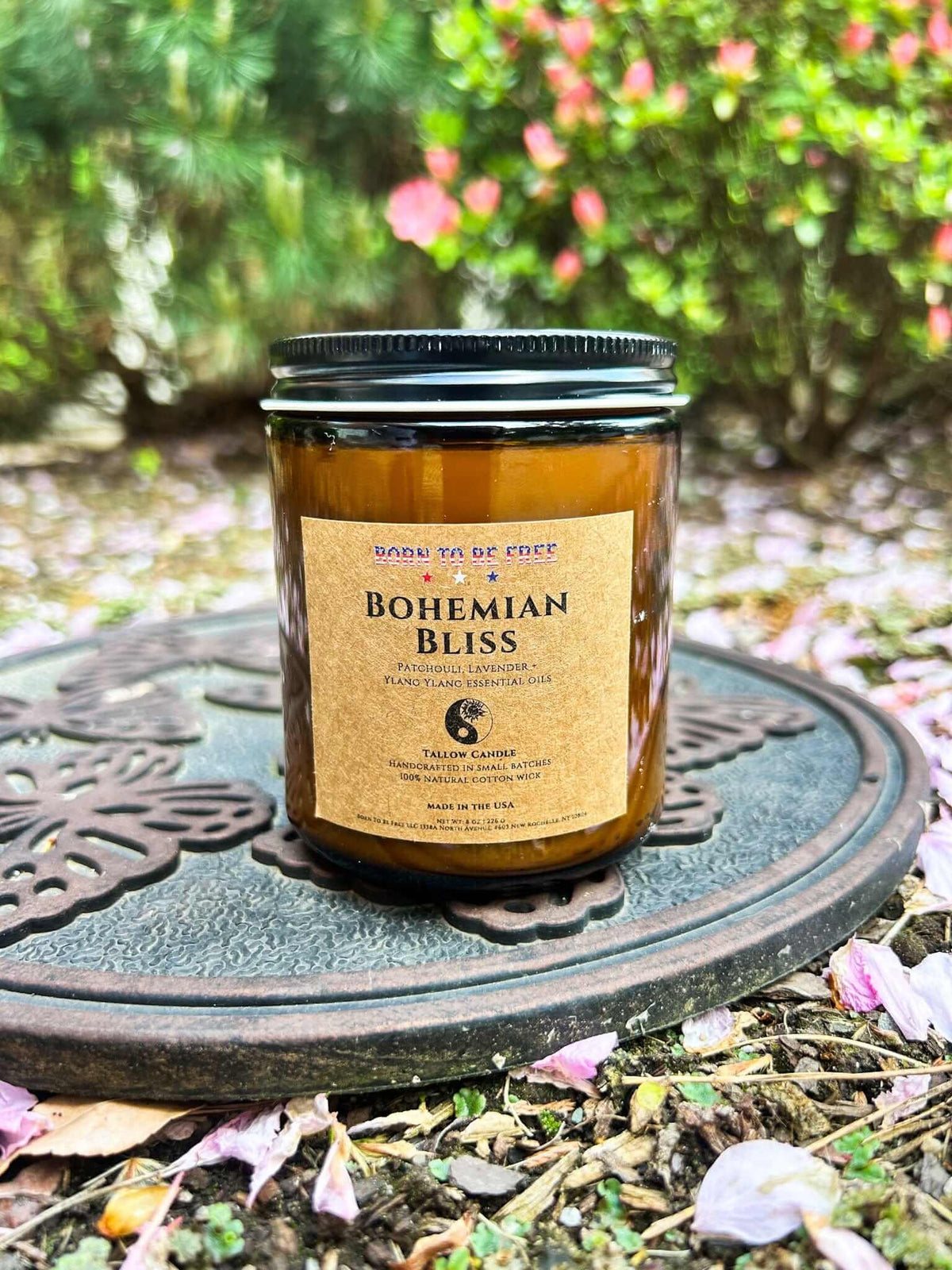 Bohemian Bliss Tallow Candle-1