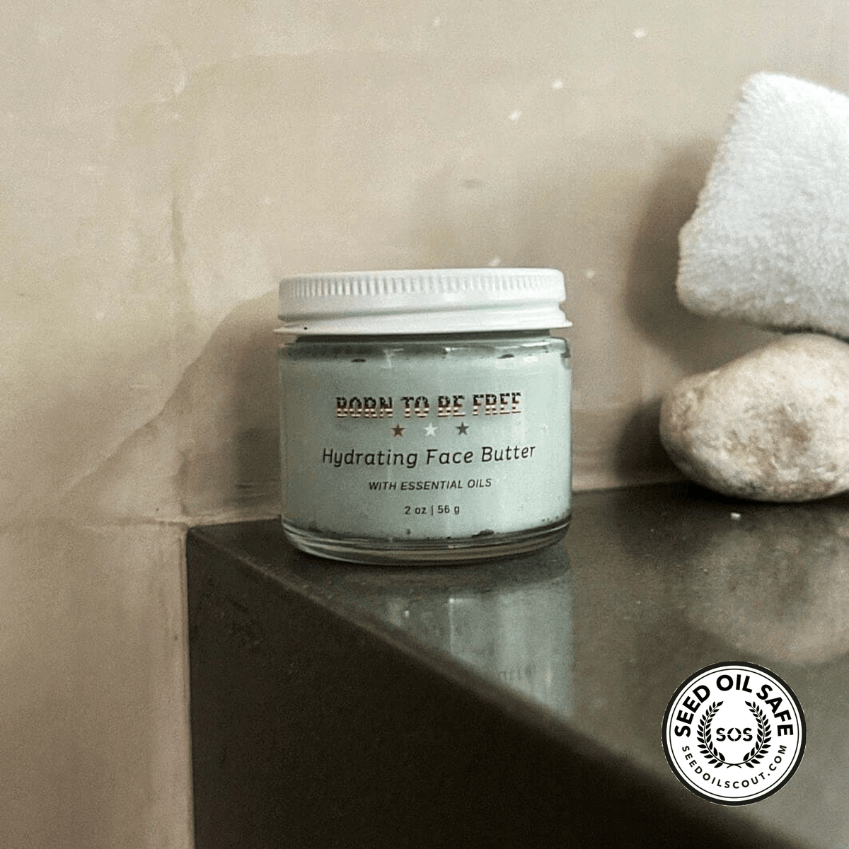 Hydrating Face Butter with Essential Oils-2