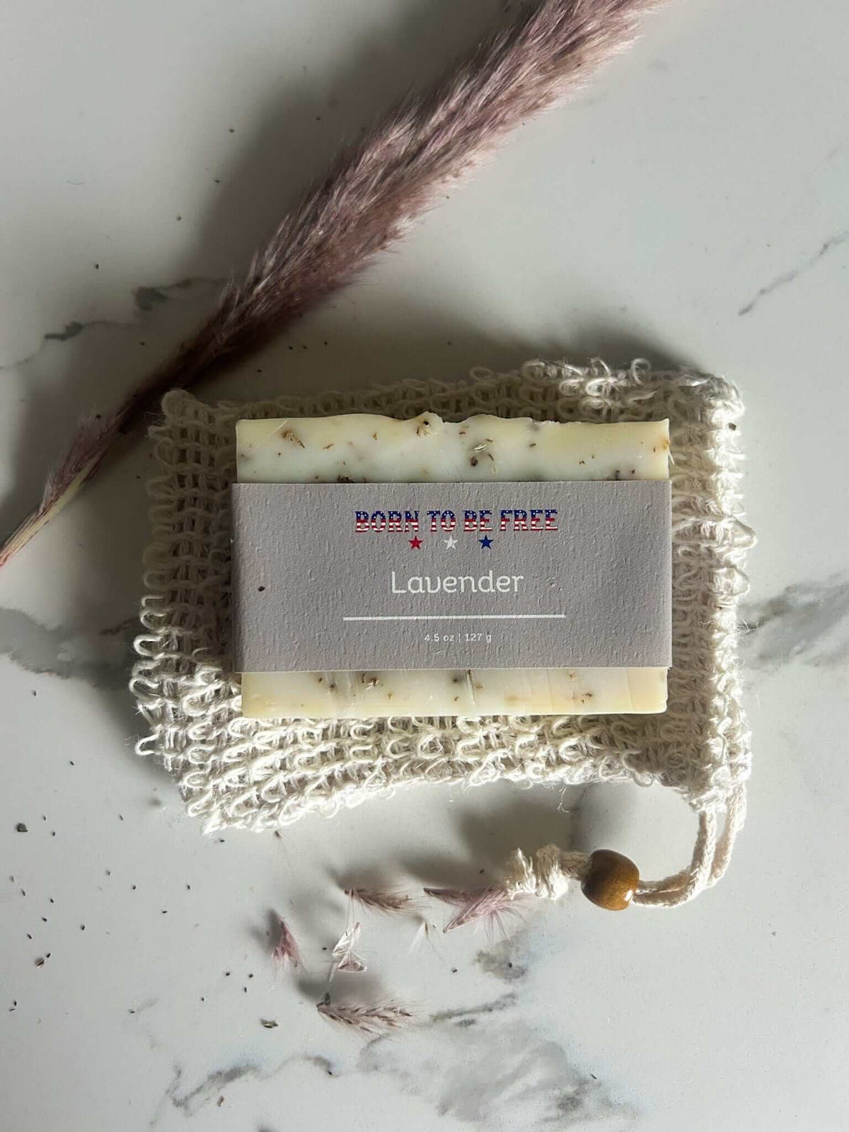 Lavender Tallow Soap Bar-4