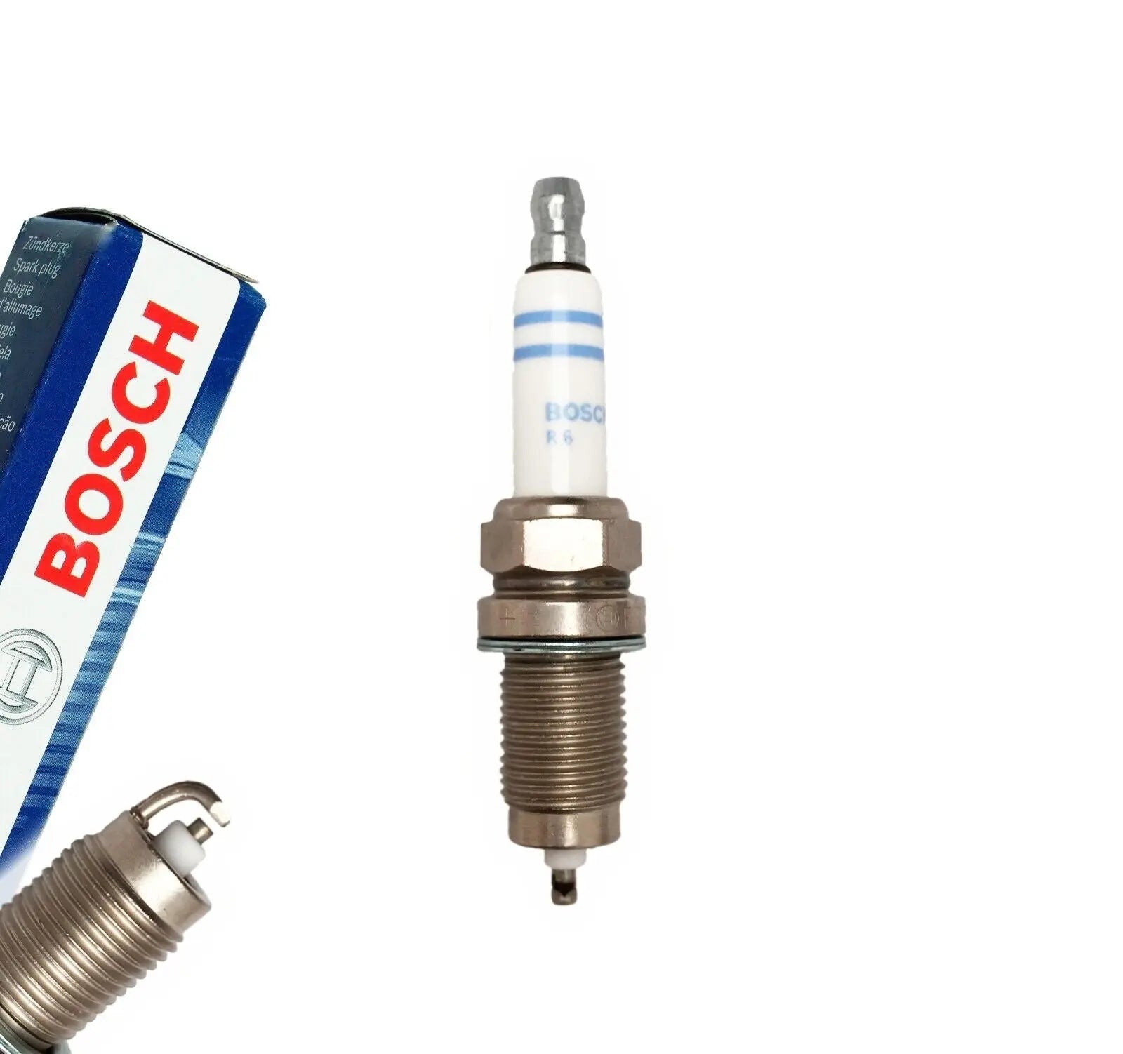 Bosch Super Plus Spark Plug metal engine component for smooth ignition and vehicle maintenance