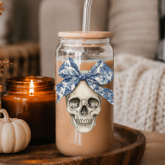Bow Skull 20oz-0