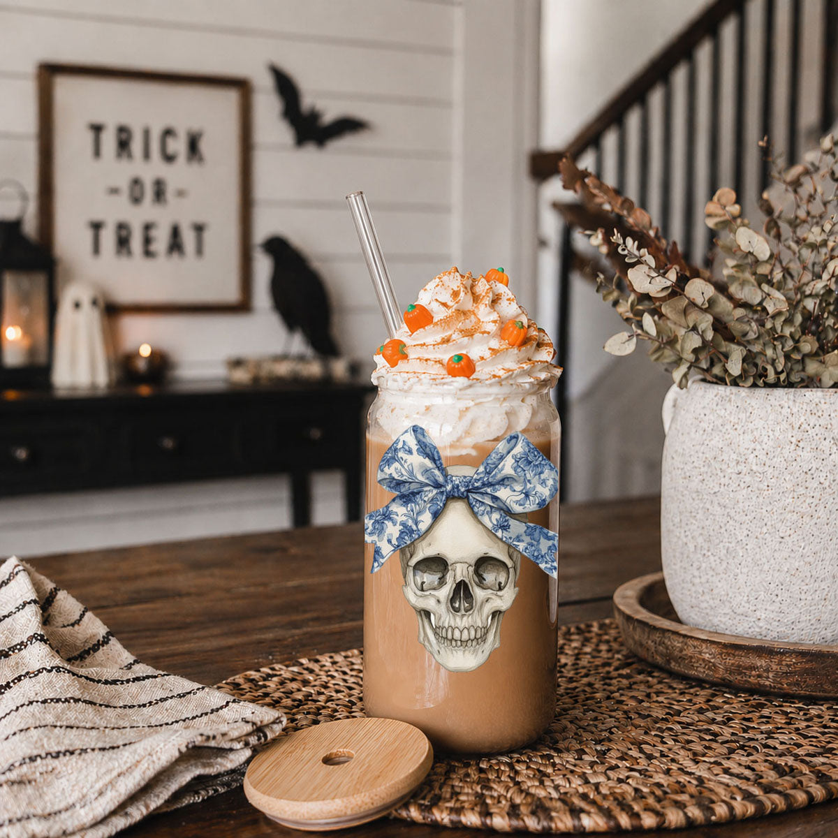 Bow Skull 20oz-3