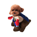 Boxer brawler Halloween dog costume made of cotton fabric featuring a colorful boxing champion design