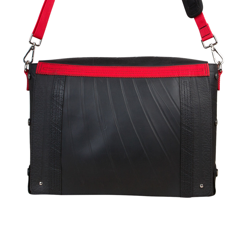 Feby Recycled Rubber Satchel & Vegan Messenger Bag (3 colours available)-3