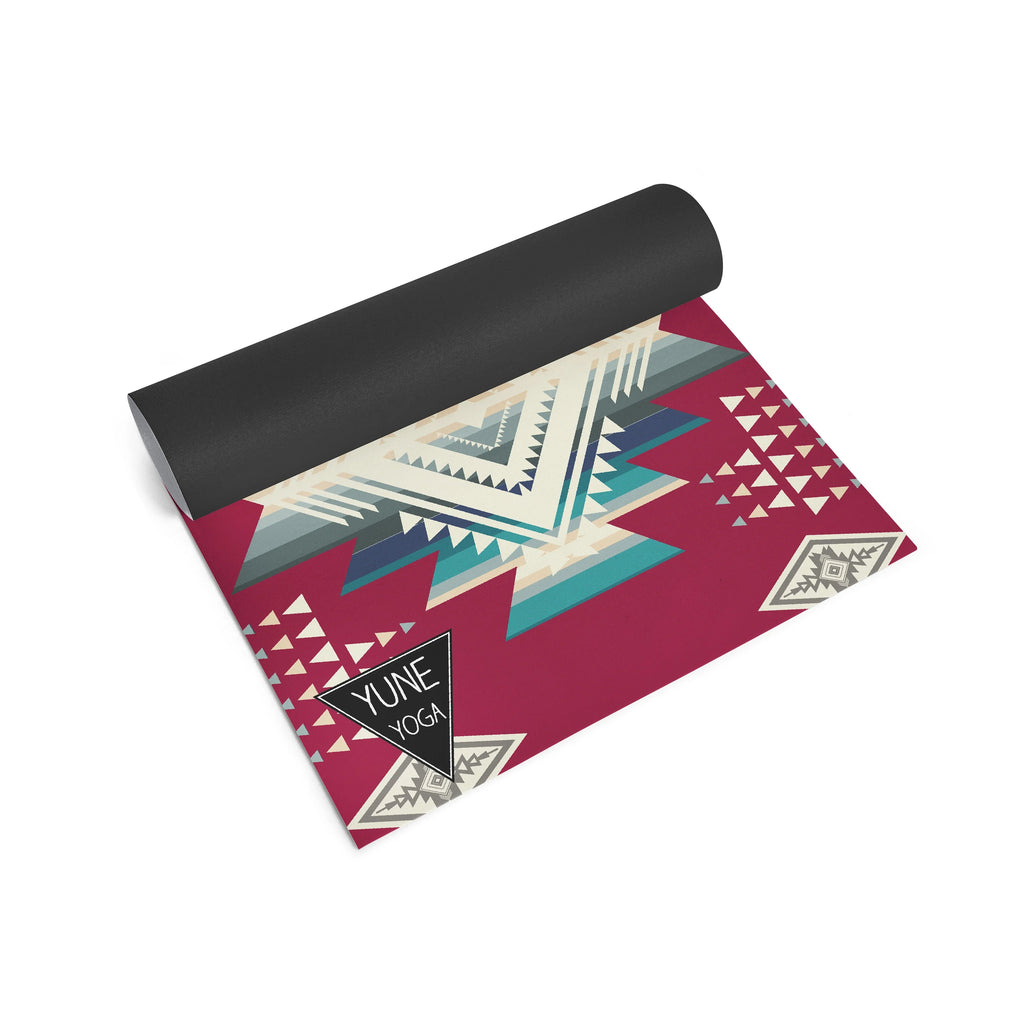 Buffalo Hills Lava Yoga Mat – 6mm Non-Slip, Eco-Friendly & Cushioned | Yune Yoga