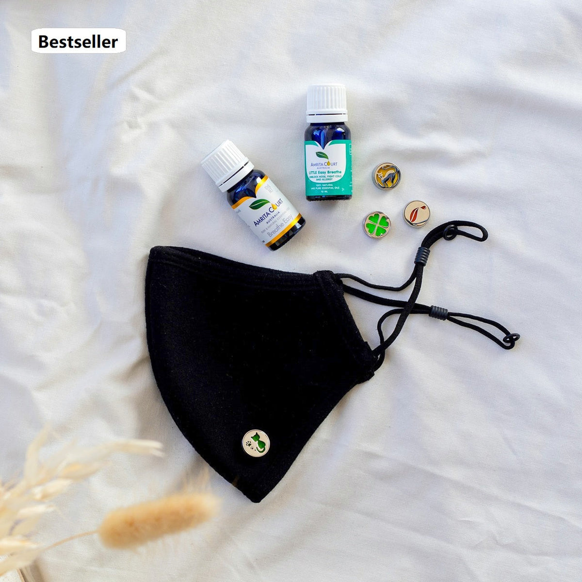 25% OFF | Family Guard Combo | 4 Improved Wearable Diffusers+Breathe Easy+Kid's Breathe | Must-have Family Protection-0