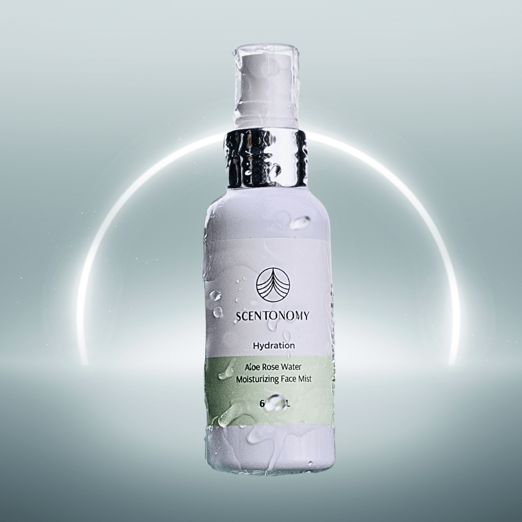 Aloe Rose Water Moisturizing Face Mist & Face Tool-1