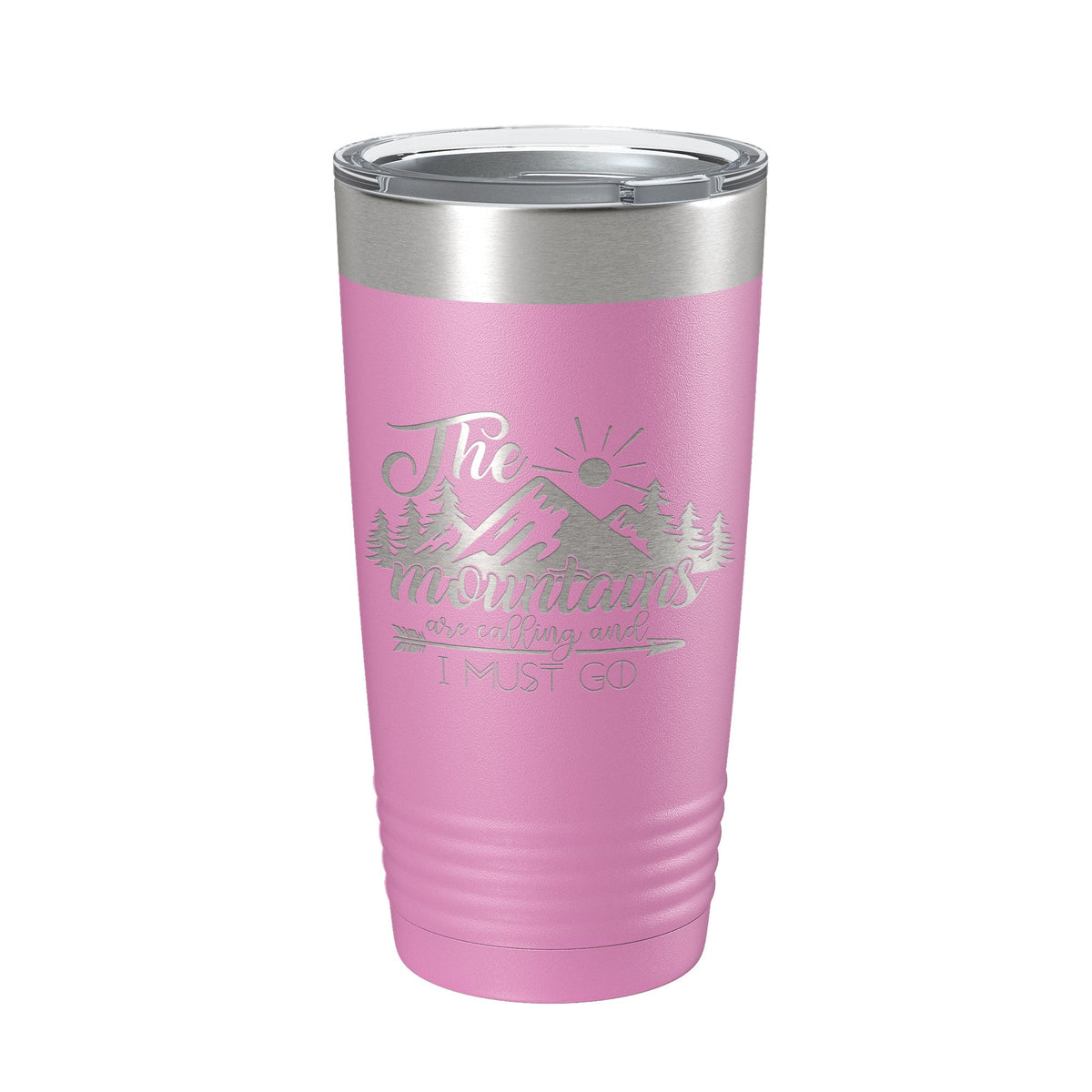 Mountains Are Calling And I Must Go Tumbler Outdoors Travel Mug Insulated Laser Engraved Coffee Cup Camping Hiking Gift 20 oz-14
