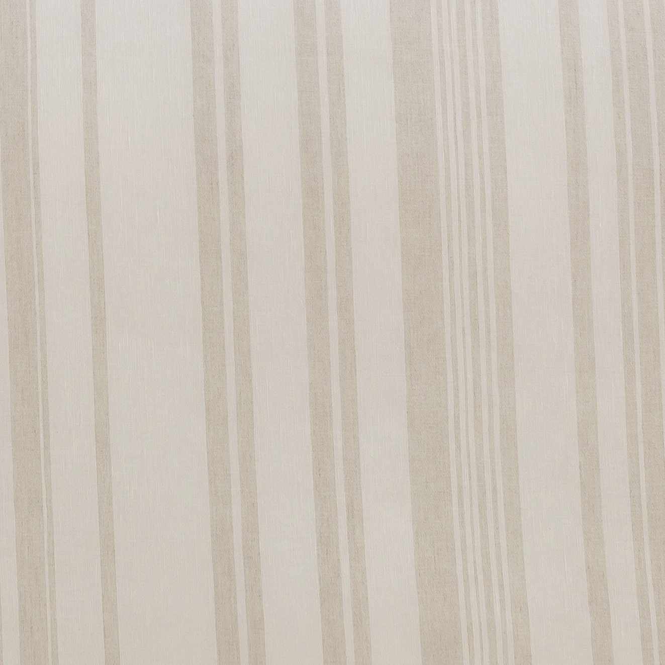 Capucnasan tan and ivory striped linen and cotton blend contemporary bedding set — view 3