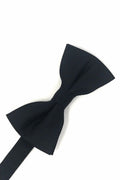 Regal pre-tied bow tie in poly woven fabric featuring an elegant micro neat pattern