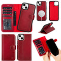 Casper Leather iPhone 15 Wallet Case | Detachable MagSafe Compatible RFID Protection-0