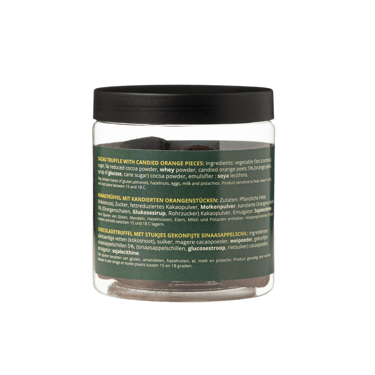 Champagne Chocolate Truffles - Gifting jar 130g-2