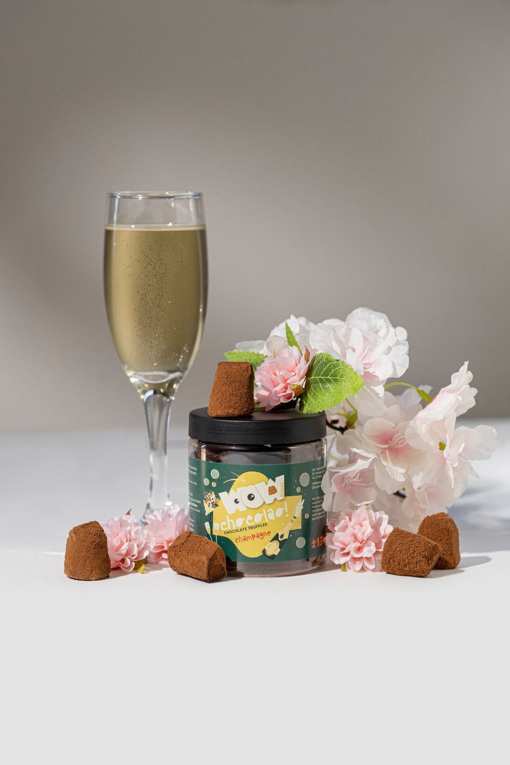 Champagne Mother’s Day Truffles Gift Jar 130g | Luxury Chocolate Gift-4