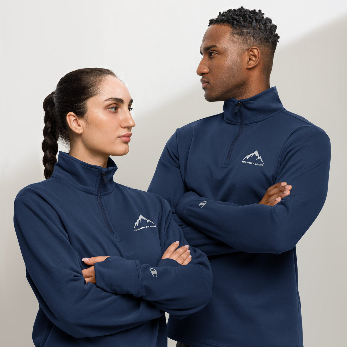 Hiking Alpine Living Quarter zip pullover-1