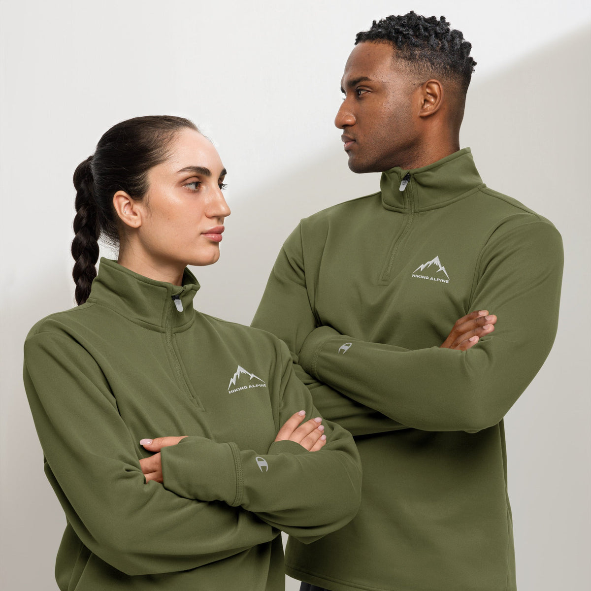 Hiking Alpine Living Quarter zip pullover-3