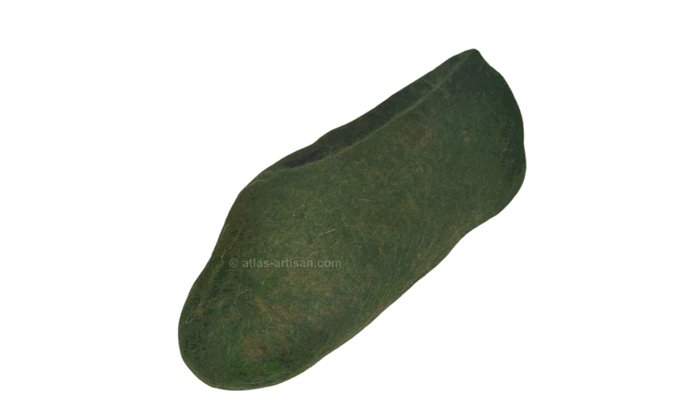 Handcrafted Moroccan premium wool slippers designed for cozy indoor winter warmth and maximum home comfort — view 4