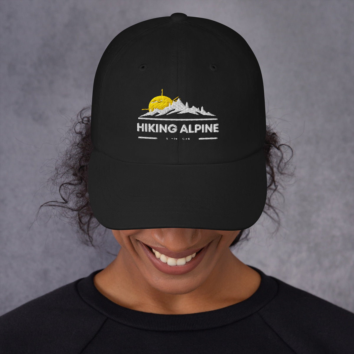 Hiking Alpine Peak Baseball Cap-0