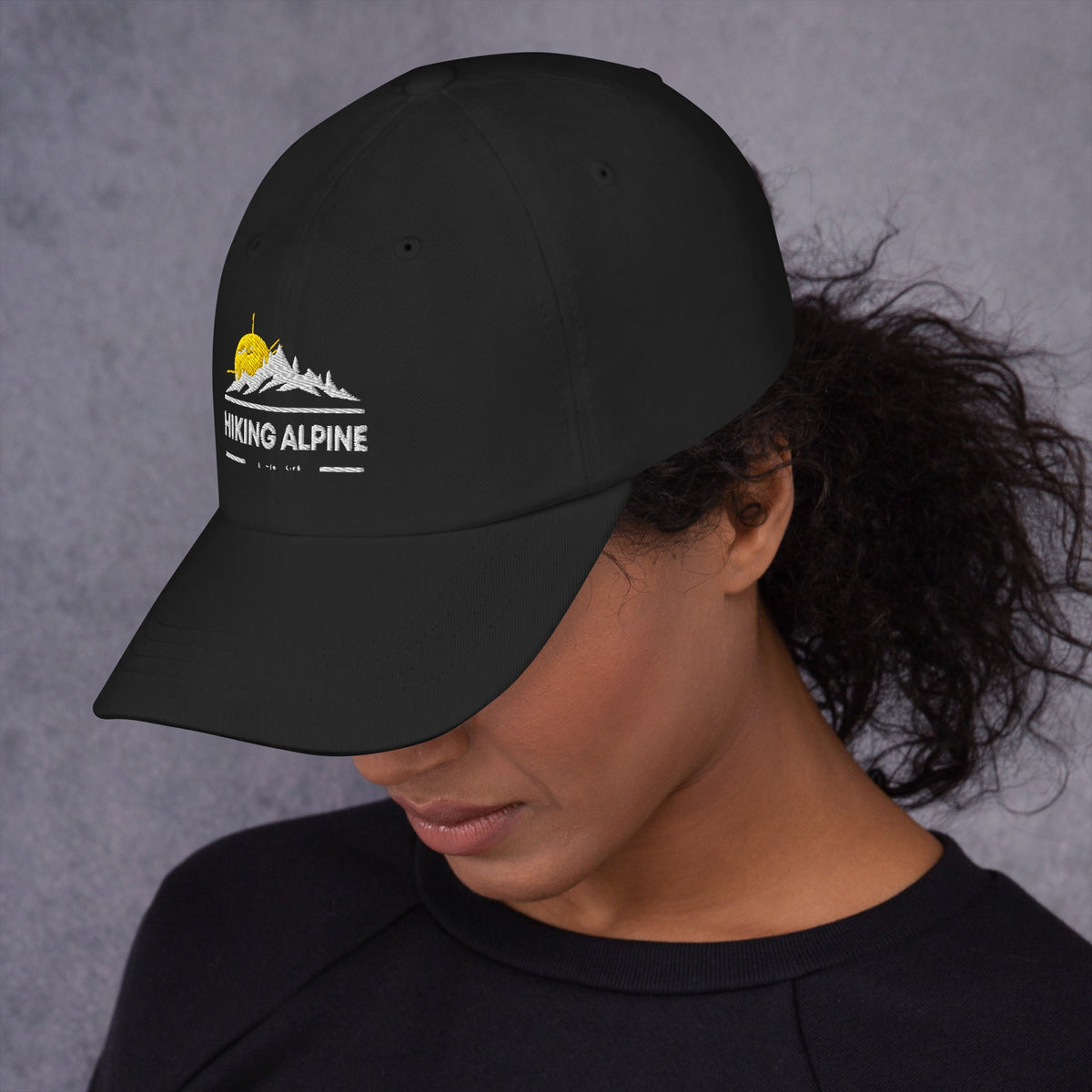 Hiking Alpine Peak Baseball Cap-1