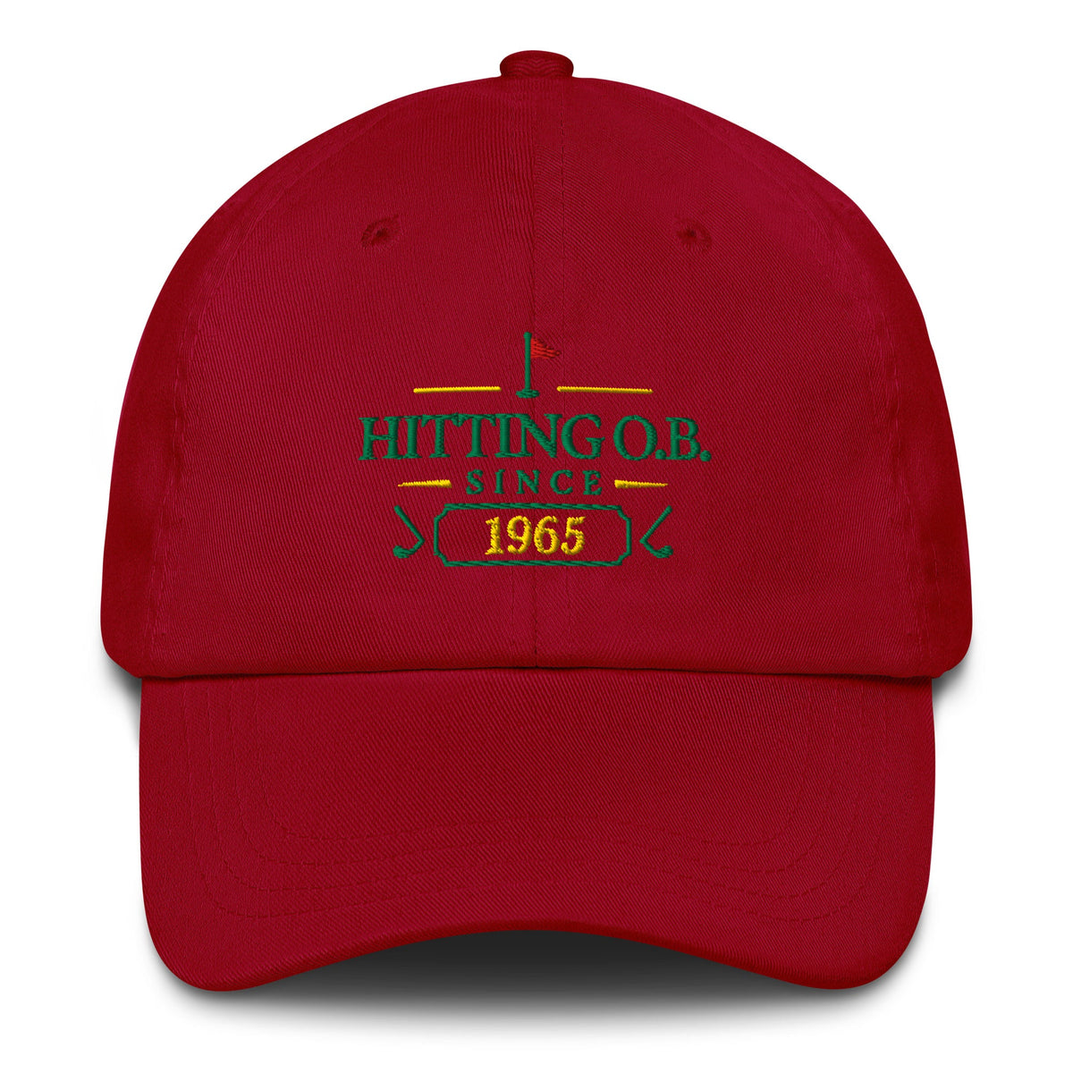 Hitting O.B. Since "Year" - Custom Dad hat-6