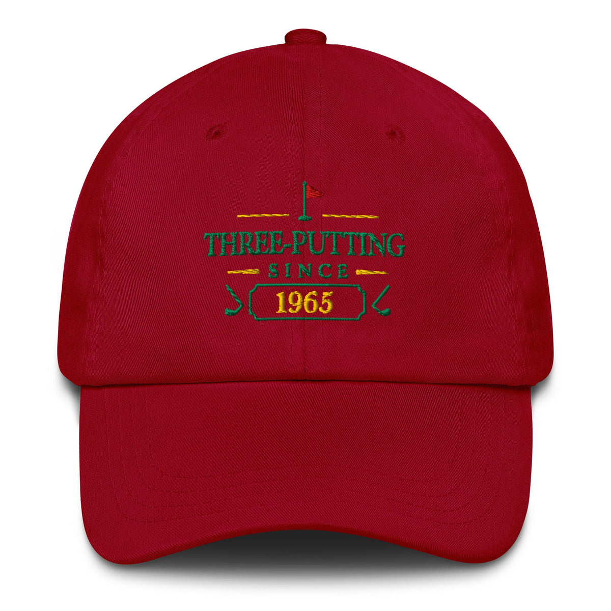 Three-Putting Since "Year" - Custom Dad hat-7