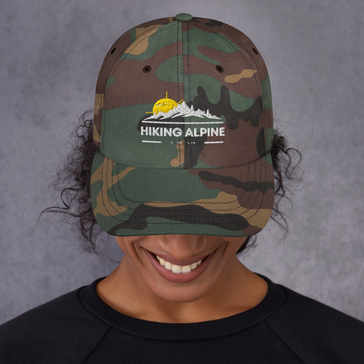 Hiking Alpine Peak Baseball Cap-8