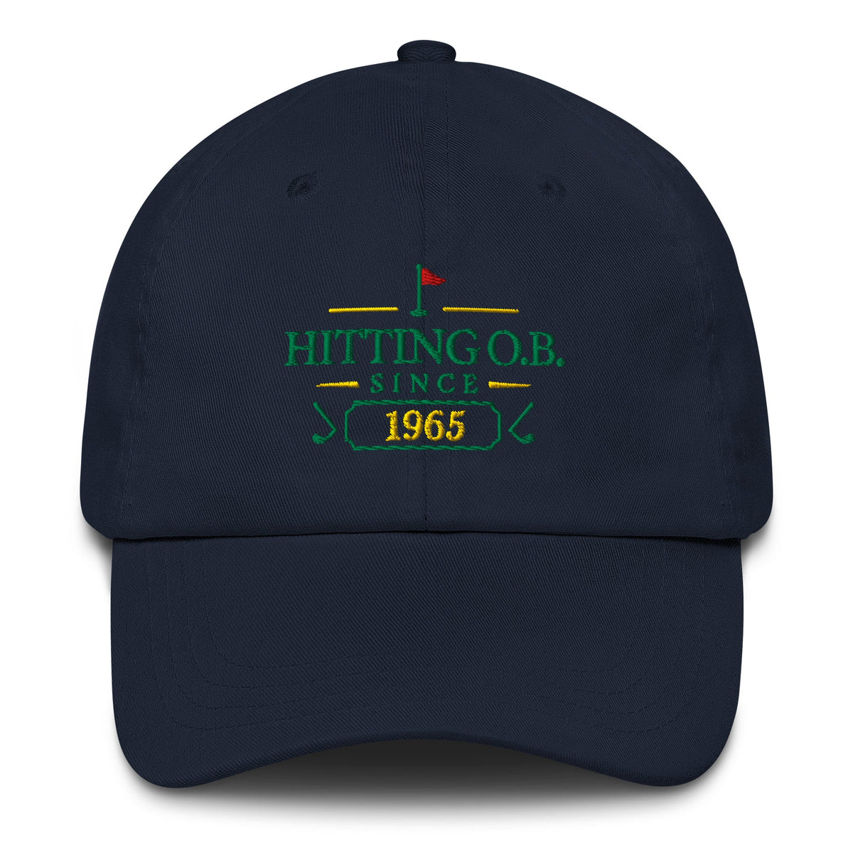 Hitting O.B. Since "Year" - Custom Dad hat-5