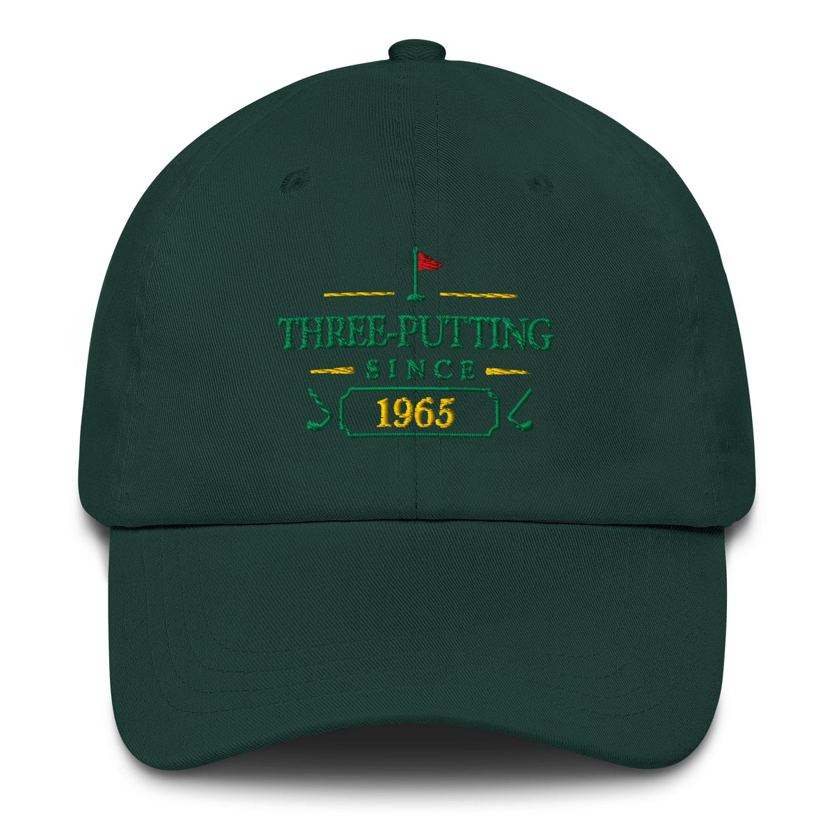 Three-Putting Since "Year" - Custom Dad hat-8
