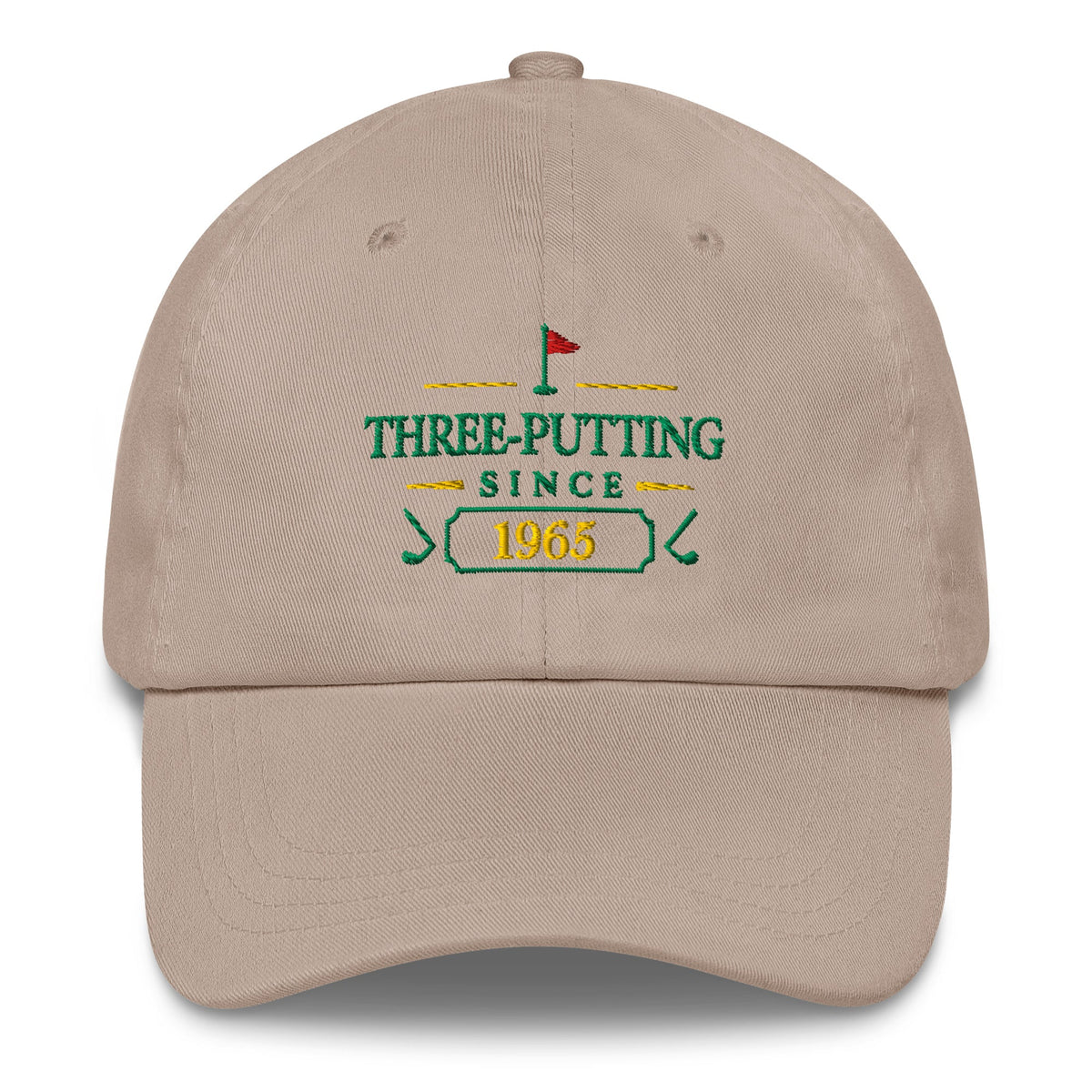 Three-Putting Since "Year" - Custom Dad hat-9