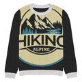 Hiking Alpine Knitted crew neck sweater-2
