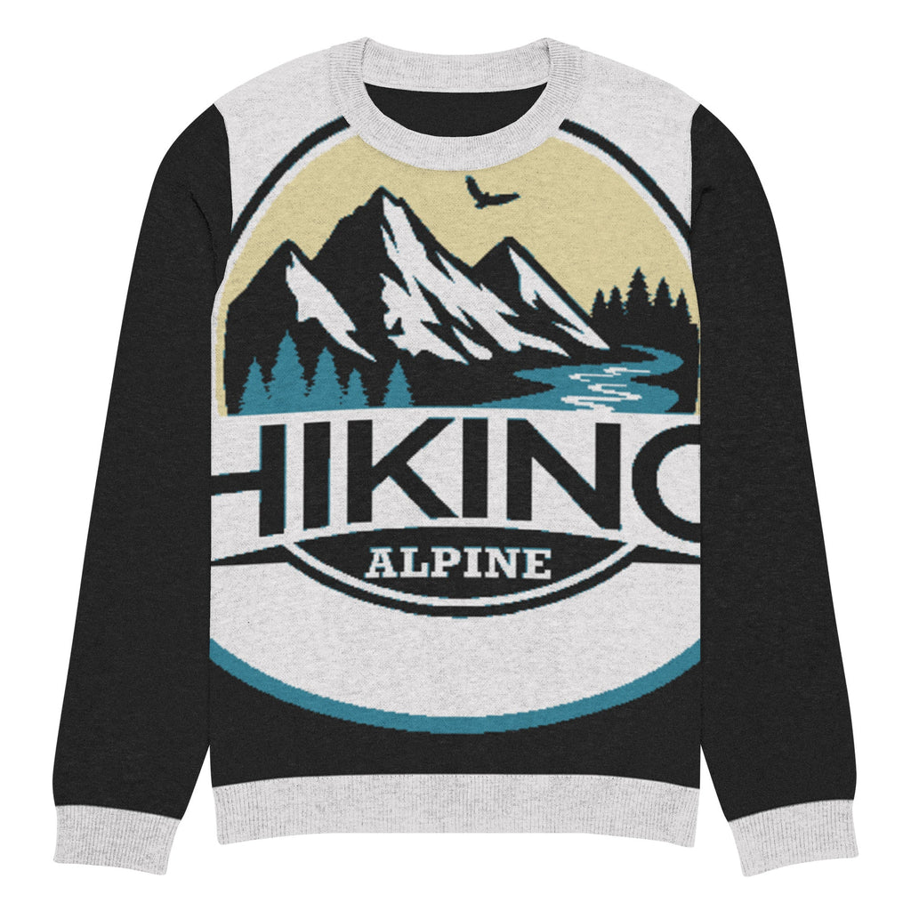 Hiking Alpine Knitted crew neck sweater-0