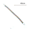Parrot climbing rope and standing pole ladder stick birdcage accessory in natural earthy tones
