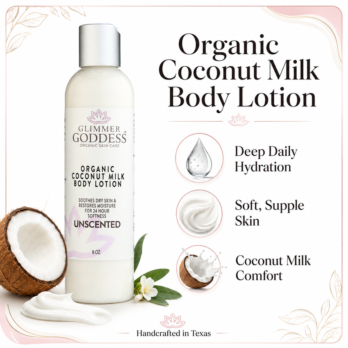 Organic Coconut Milk Body Lotion – Ultra-Hydrating-0