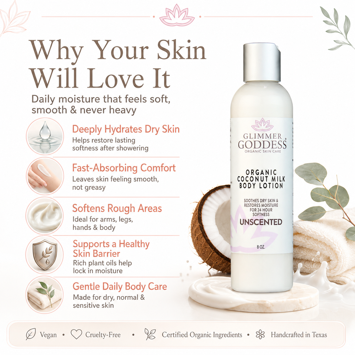 Organic Coconut Milk Body Lotion – Ultra-Hydrating-4