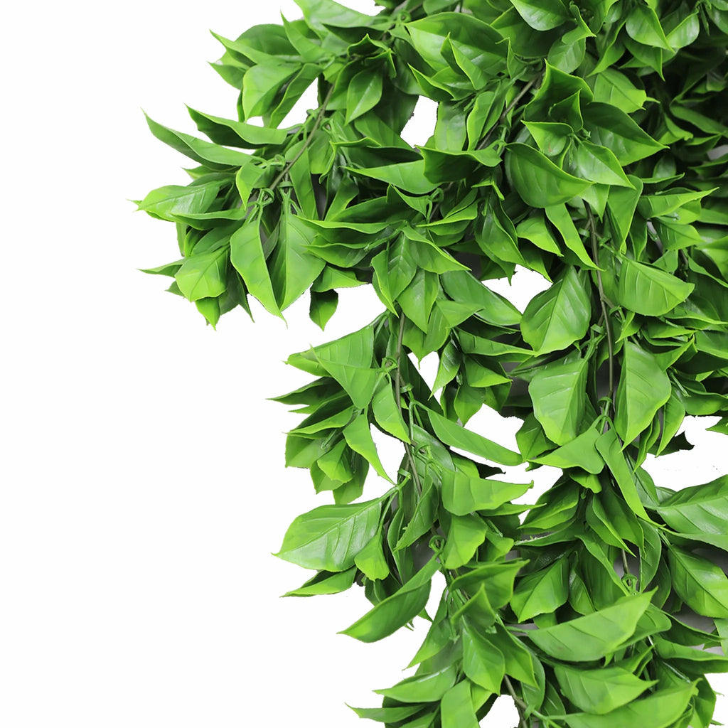 Dense Flowering Pothos Artificial Hanging Bush 10.6×28.5in – NFPA 701 Certified – UV Resistant-4