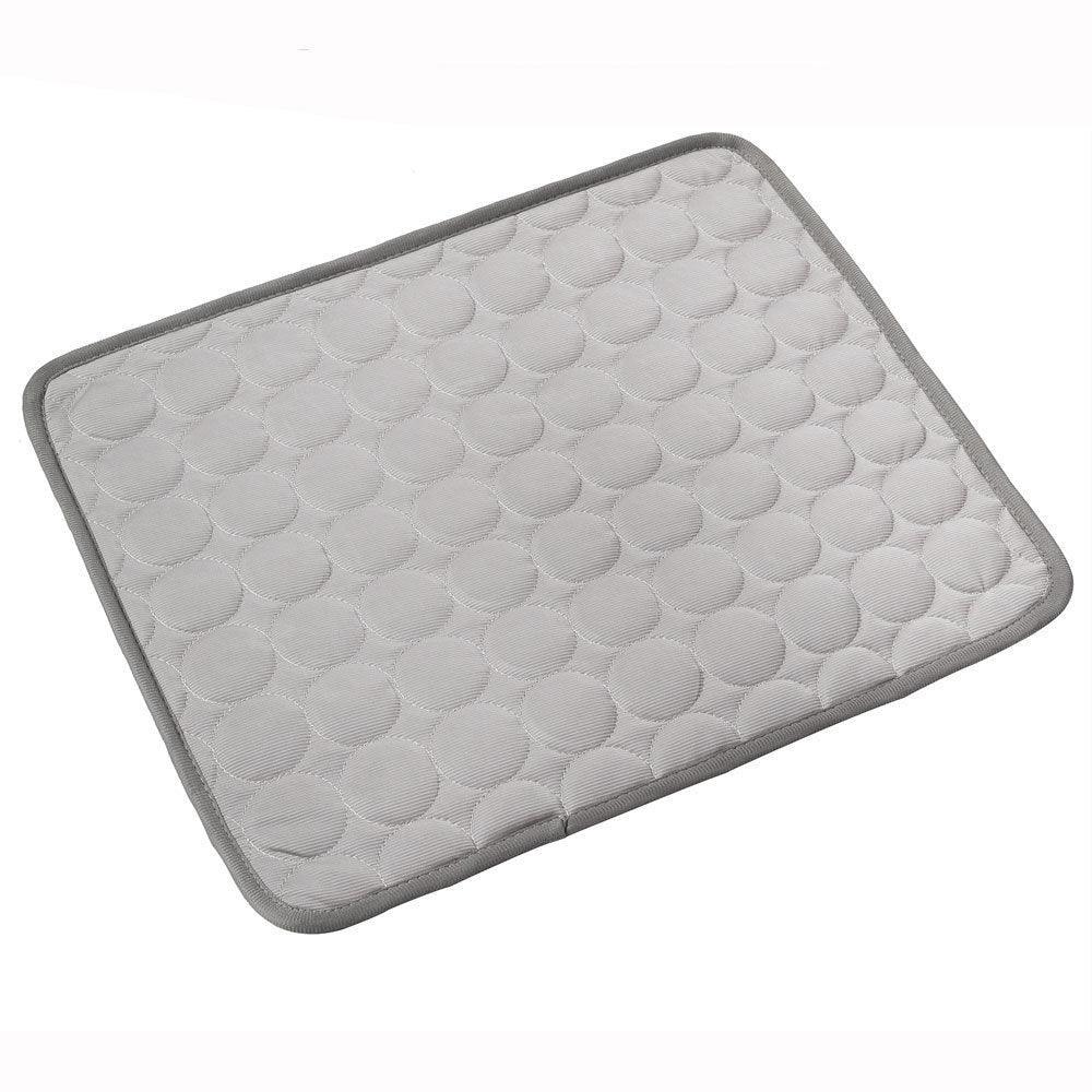 Coolpaws pet ice silk cooling pad in blue and pink for dogs and cats heat relief — view 5